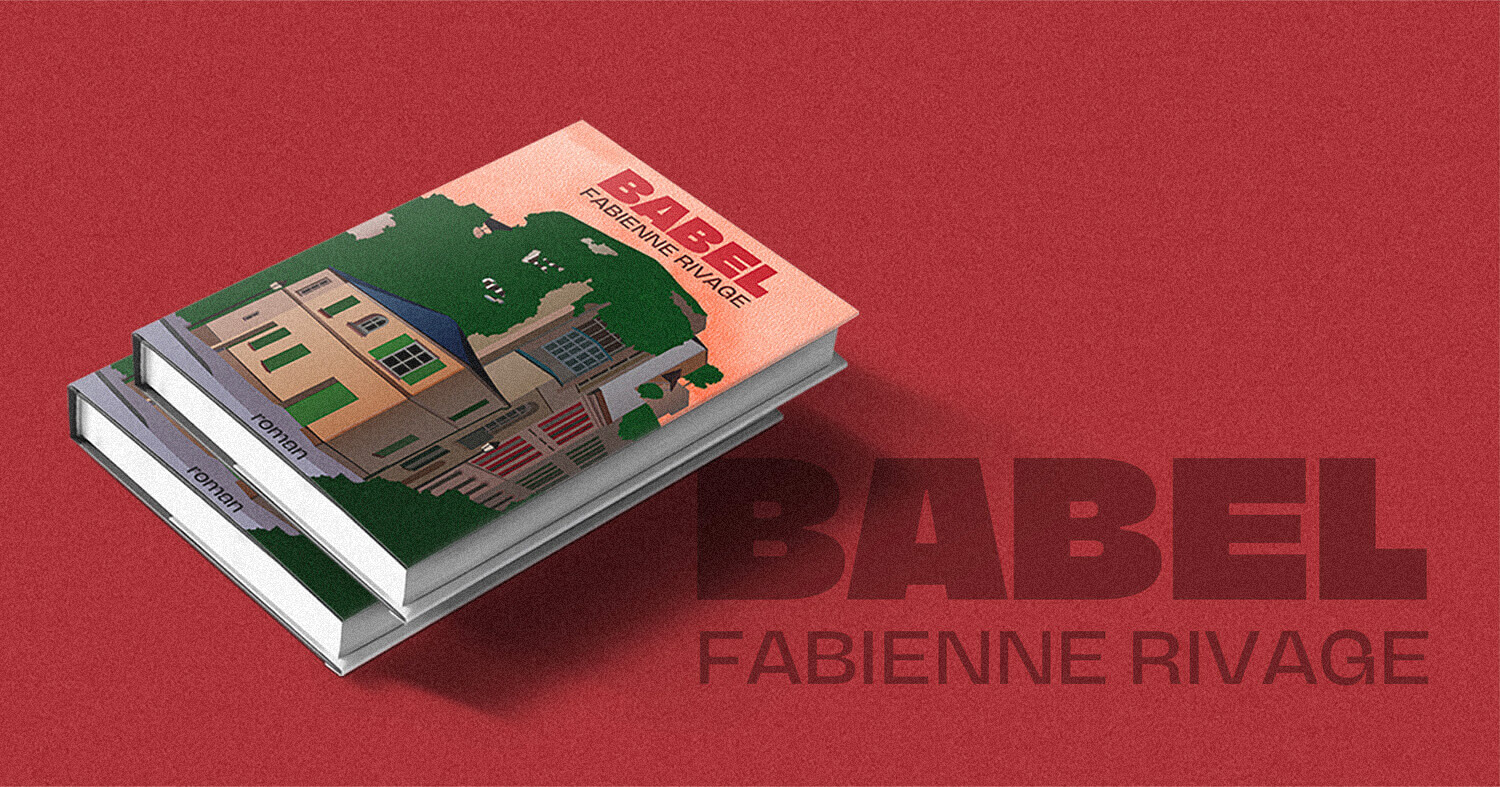 illustration, book cover, book, babel, fabienne rivage, print, mockup
