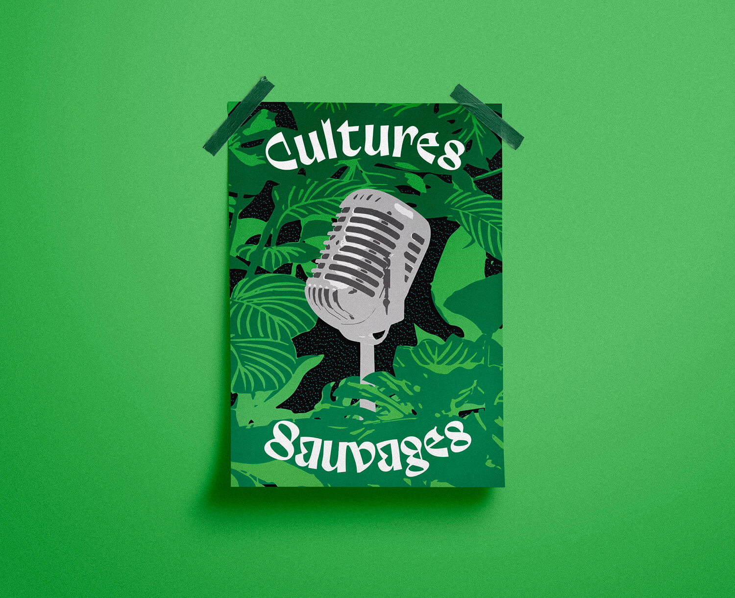  Cultures sauvages, poster, illustration, média, culture